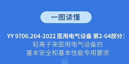 YY 9706.264-2022《医用电气设备 第2-64部分：轻离子束医用电气设备的基本安全和基本性能专用要求》